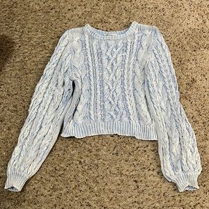 Arizona Jean Company | Sweater | Baby blue | Knitted | Cropped|
